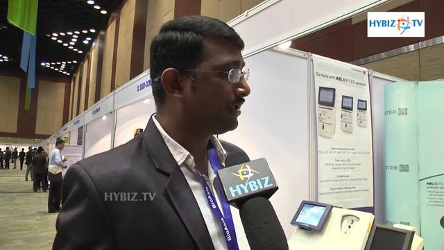 Shyam Kumar Regional Manager of Radiometer - BioAsia 2016 | hybiz.tv смотреть онлайн