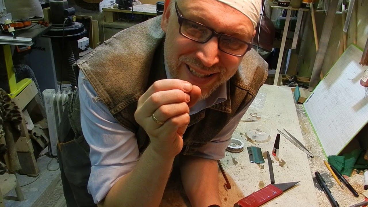 Вставка волоса в смычок. Часть 1. смотреть онлайн