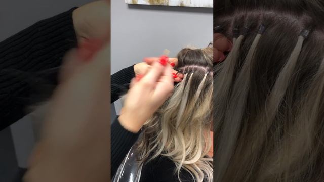 I-Tip Hair Extension Move-Up Process смотреть онлайн