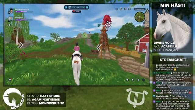 Esme Levlar Selle Françaisen Acapella (STAR STABLE ONLINE LIVESTREAM) смотреть онлайн