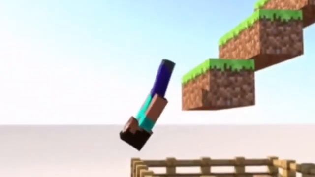 Стив упал и разбился Шооооооооок!!!!