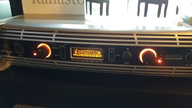 Stereo integrity Si ht 18d4 playing Bass i love you with behringer inuke 6000dsp смотреть онлайн