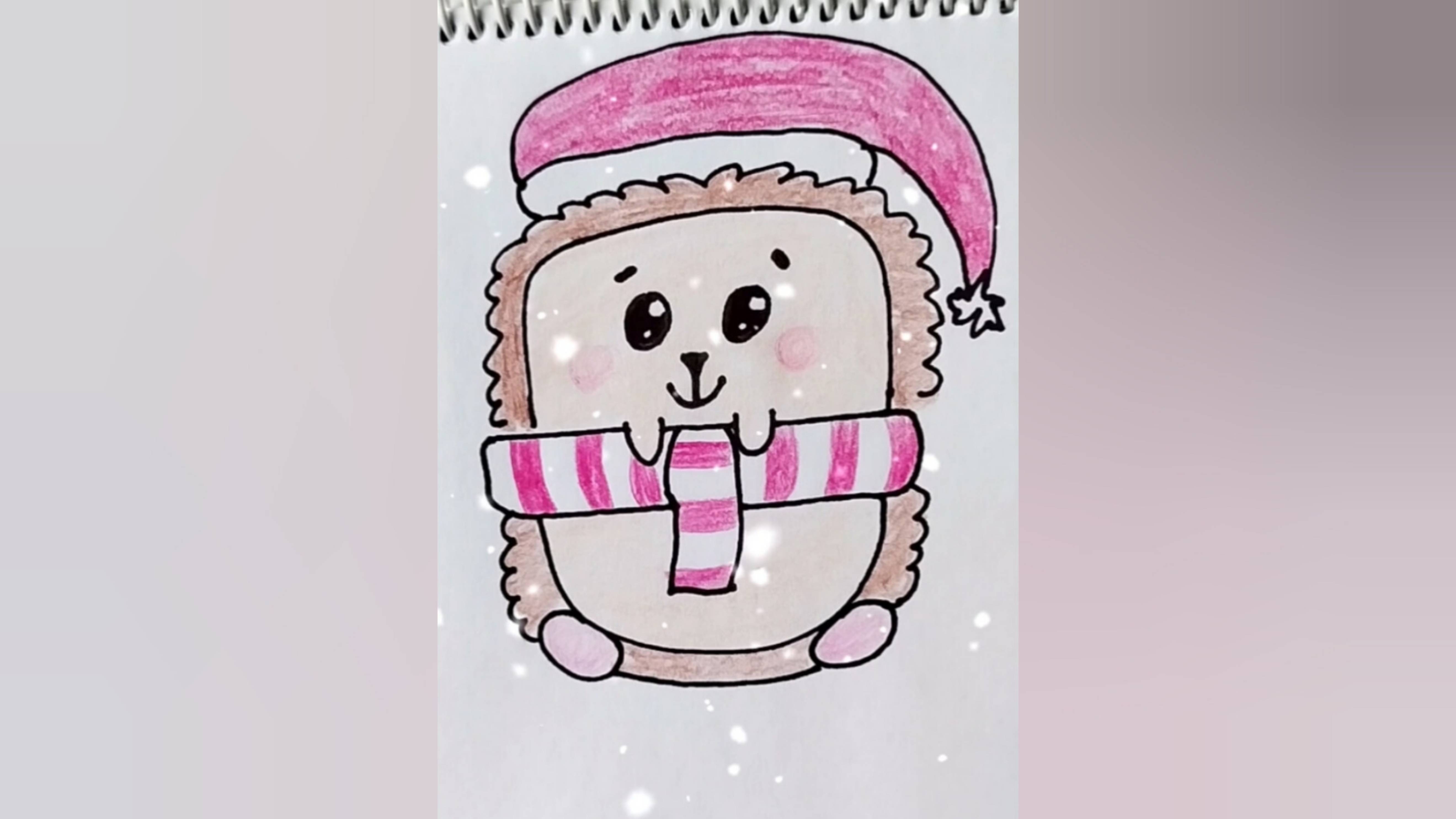 Новогодний ежик смотреть онлайн