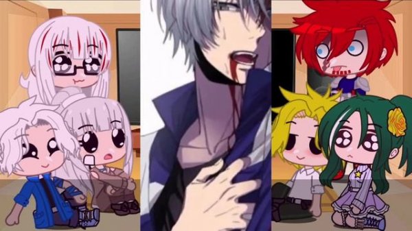 •||Реакция семьи Тодороки(+Инко и Всемогущий)на Тододеку||•