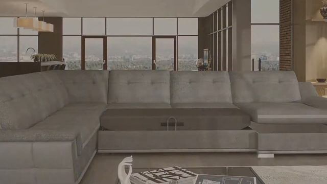 Gala XL Corner Sofa Bed смотреть онлайн