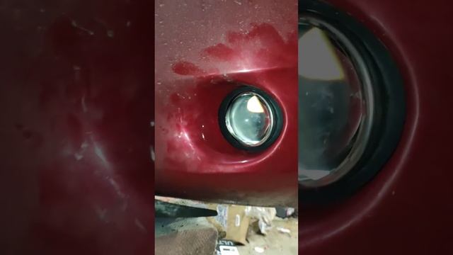 Toyota RAV 4 заміна штатних протитуманних фар на AMS BI-LED Fog 3 смотреть онлайн