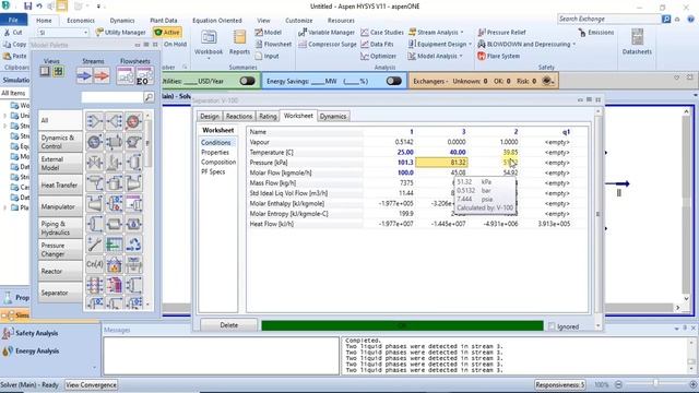 Lecture 3: Separator Modelling With Aspen Hysys.