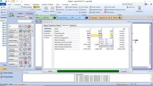 Lecture 3: Separator Modelling with Aspen Hysys.