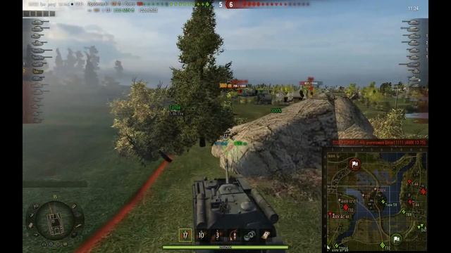 World of Tanks —СУ-101 (Комарин) смотреть онлайн