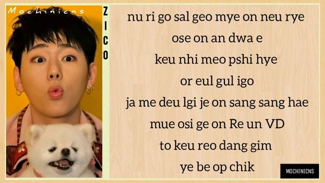 Mino -Okey Dokey- (feat Zico) EASY LYRICS