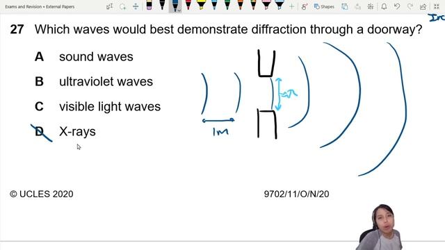 8.3a Ex1 ON20 P11 Q27 Best Diffraction Wavelength | AS Superposition | CAIE A Level 9702 Physics смотреть онлайн