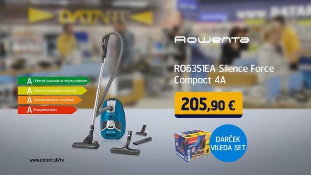 Vysávač Rowenta RO6351EA смотреть онлайн