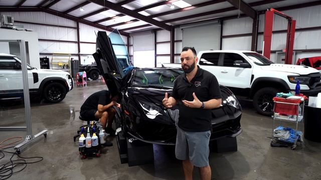 Lamborghini Aventador S Becomes UNSCRATCHABLE with Ultimate Protection! смотреть онлайн