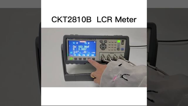 CKT2810B Digital LCR Meter ESR Tester Resistance Measurement CKT2830 CKT2832 смотреть онлайн