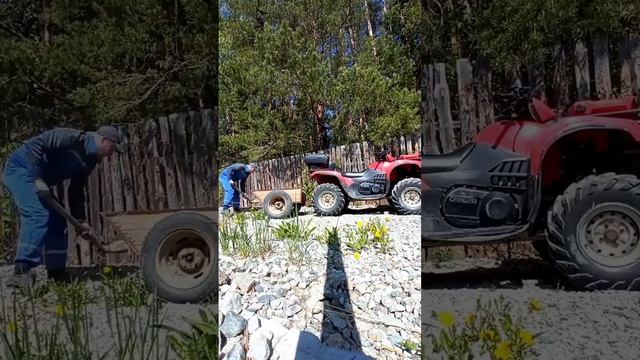 Секретная функция квадроприцепа ... #funny #adventure #travel #video #cfmoto смотреть онлайн