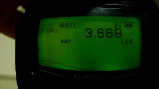 Alinco DJ-X11 (SSB) Ham radio band (80m) 3.6MHz смотреть онлайн