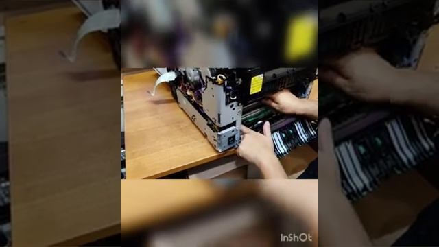 Canon MF744, замена ленты переноса и обслуживание смотреть онлайн