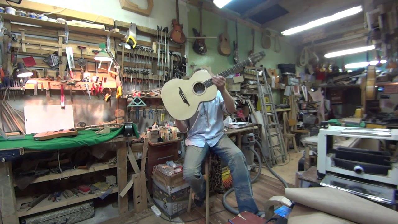 Гитара OM Антона Хорина в корпусе "Шуляковский" смотреть онлайн