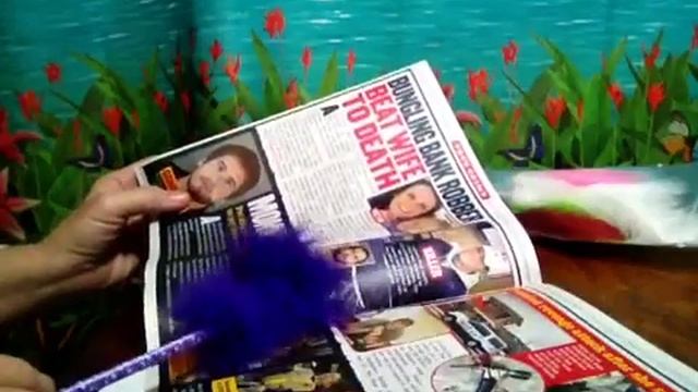 30 Minutes, The Globe Tabloid, Soft Spoken Read Of Headlines, Ads, Chewing Gum, Soft Feather, ASMR
