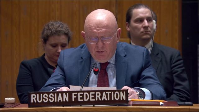 EoV By Vassily Nebenzia Following The Vote On A Draft Resolution On Safety Of Navigation In Red Sea