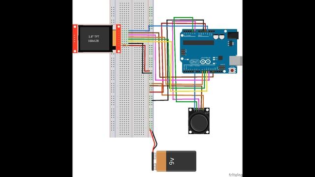 Arduino 2D Pong Ball game + SPI TFT ST7735 LCD Display and Joystick смотреть онлайн