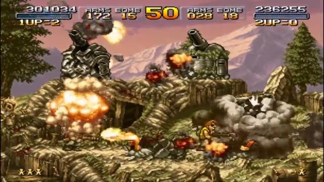 [Кооп с Аёнгой] Metal Slug (PC) смотреть онлайн