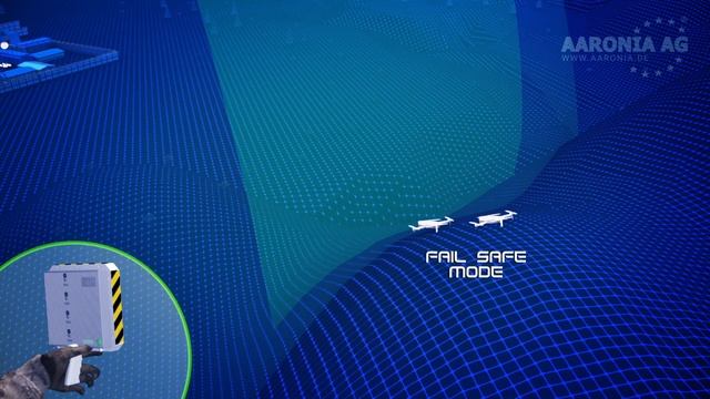 Aaronia AARTOS Anti-Drone Handheld Jammer C-UAV C-UAS смотреть онлайн