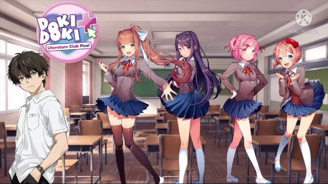 Yo en Doki Doki Literature Club CAP 1 смотреть онлайн