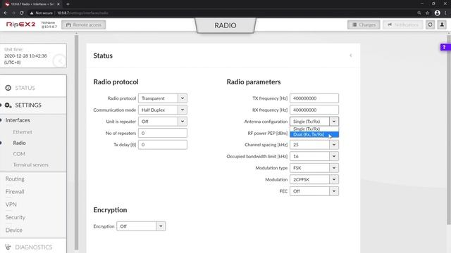 RipEX2 Tutorial – Radio Parameters смотреть онлайн
