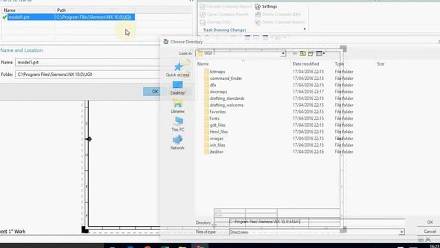 Creating custom Drafting Template using Siemens NX 10 смотреть онлайн