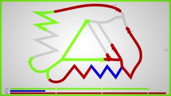 Обзор игры Lines