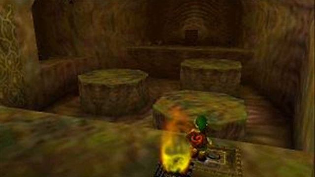 The Legend of Zelda:Ocarina of Time-Inside the Deku tree смотреть онлайн