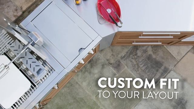 Outdoor Kitchen Countertops | Granite Countertops | NewAge Products смотреть онлайн