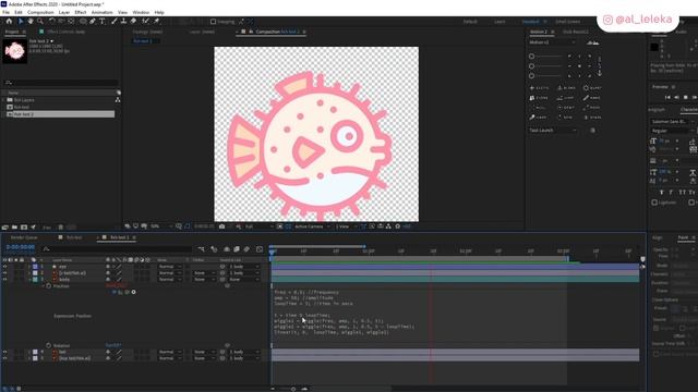 LOOPED WIGGLE EXPRESSION IN AFTER EFFECTS. TUTORIAL смотреть онлайн