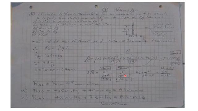presión absoluta en pascal y mmHg pptx смотреть онлайн