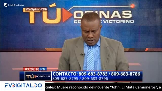 Tú Opinas con Félix Victorino смотреть онлайн