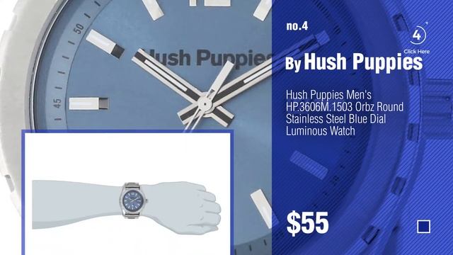Top 10 Hush Puppies Men Watches [ Winter 2018 ]: Hush Puppies Men's HP.3378M.2502 Classic Date смотреть онлайн