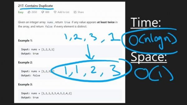 01 - Leetcode 217: Contains Duplicate (RU)