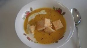 Овощной суп пюре