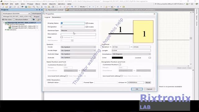 Tutorial altium design ds1307 footprint pt 2 смотреть онлайн