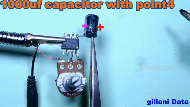 Audio Amplifier Using LM 386 IC