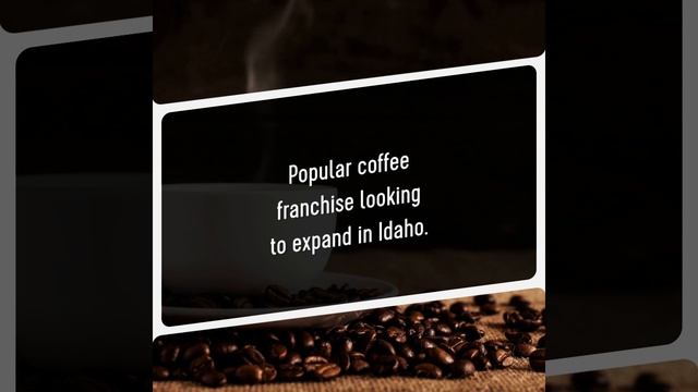 Own a coffee shop franchise смотреть онлайн