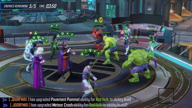 MSF Alliance War: Red Hulk Gamma counter with Darkhold/Weaver смотреть онлайн