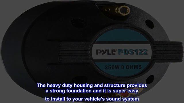 Great Product -  1.5 Inch Tweeter Horn Driver - 500 Watt Peak Power/250 Watt RMS Audio Speaker Twee