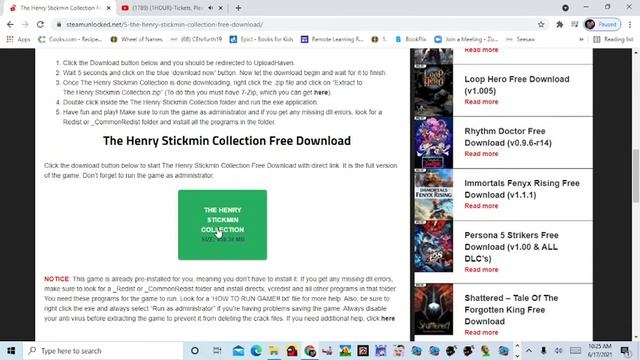 how to get the henry stickmin coll for free смотреть онлайн