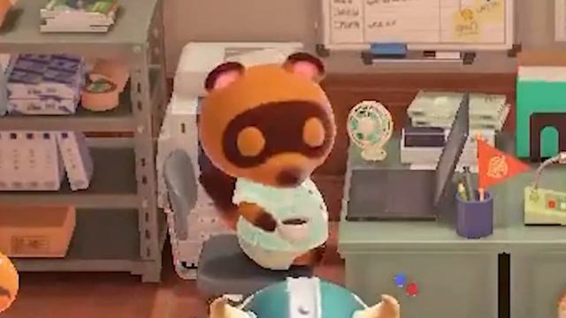 Tom Nook scalds his tanooki balls with hot coffee смотреть онлайн