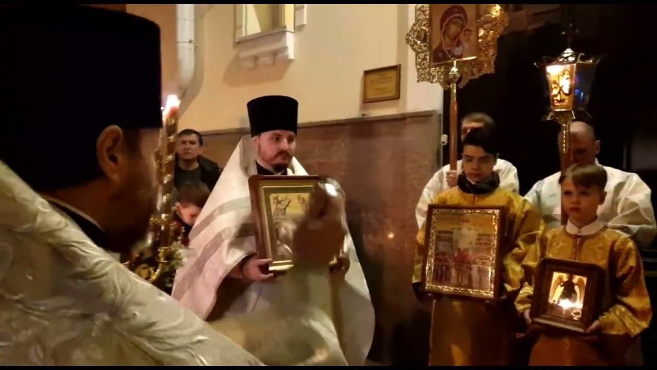 Крестный ход на Пасху (16.04.2023) смотреть онлайн