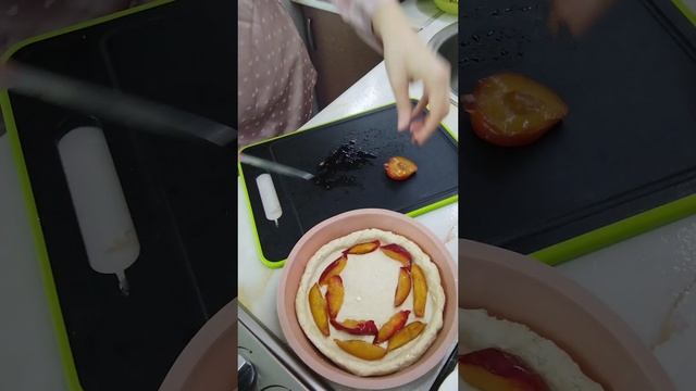 ПП Пирог со сливами и грецкими орехами 😋🥧🍑✨