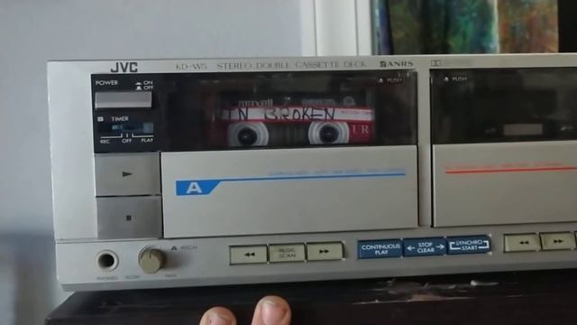 JVC KD-W5 1983 Cassette Deck