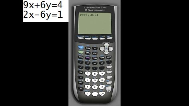 TI 84 Gauss Jordan смотреть онлайн